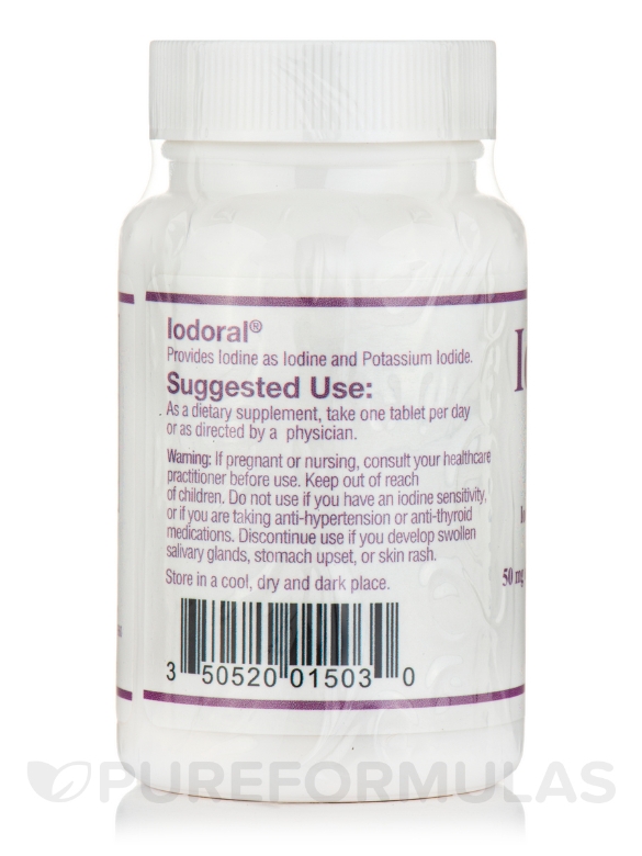 Iodoral IOD-50 - 30 Tablets - Alternate View 2