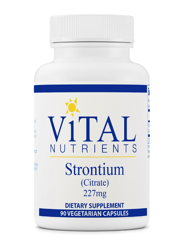 Strontium (Citrate) 227 mg - 90 Vegetarian Capsules