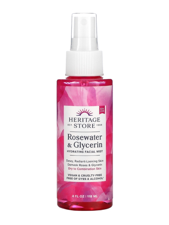 Rosewater & Glycerin Hydrating Facial Mist - 4 fl. oz (118 ml)