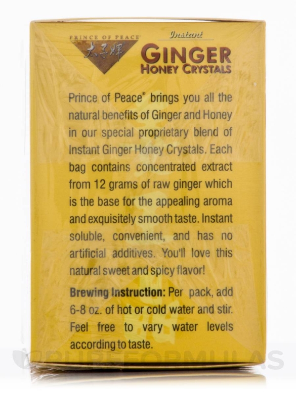 Ginger Honey Crystals - Box of 10 Sachets - Alternate View 2