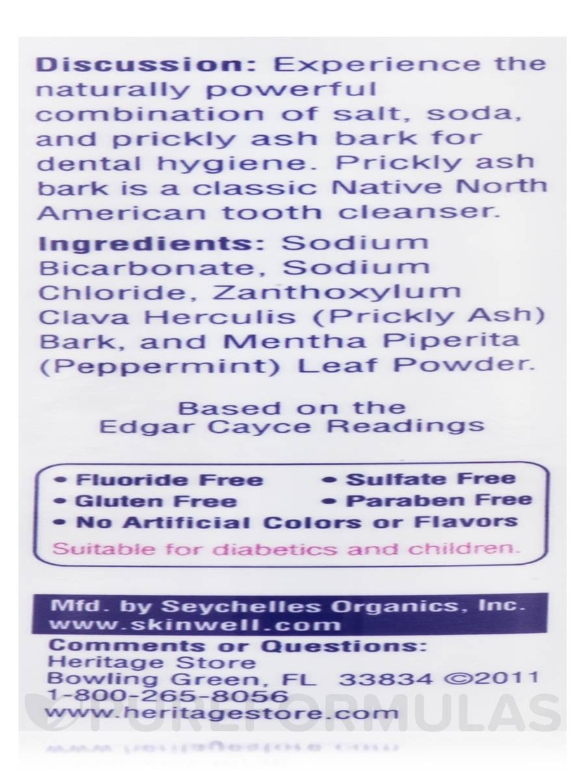 IPSAB™ Tooth Powder (Natural Peppermint) - 4 oz (113 Grams) - Alternate View 4