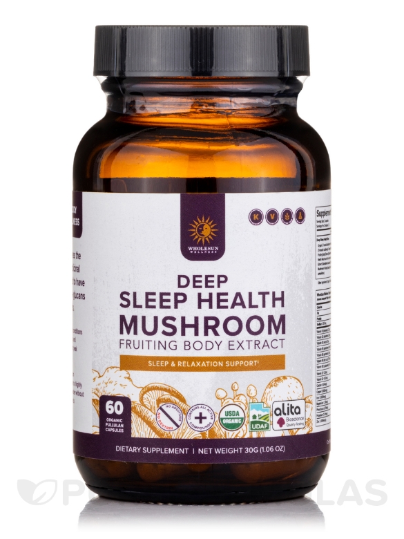 Organic Deep Sleep Health Mushroom - 60 Capsules