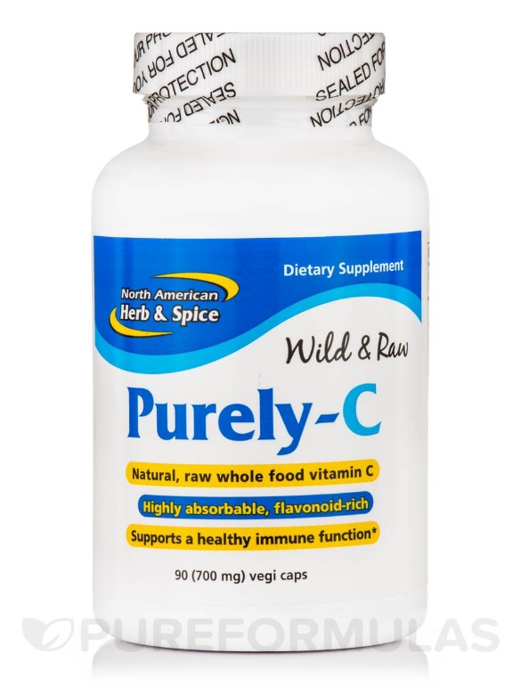 Purely-C (Wild & Raw) 700 mg - 90 Vegie Capsules