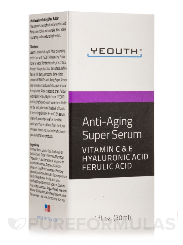 Anti-Aging Super Serum with Ferulic Acid