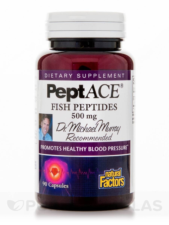 PeptACE Fish Peptides 500 mg - 90 Capsules