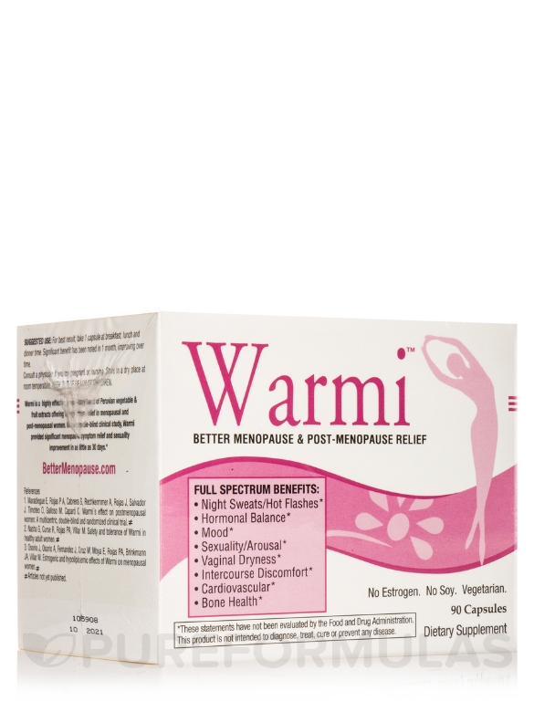 Warmi™ (Better Menopause & Post-Menopause Relief) - 90 Capsules