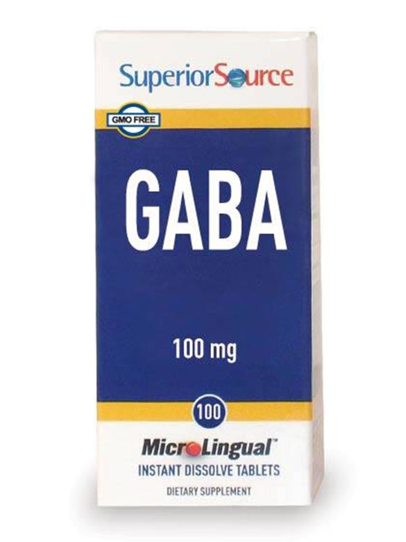 GABA 100 mg - 100 MicroLingual® Tablets