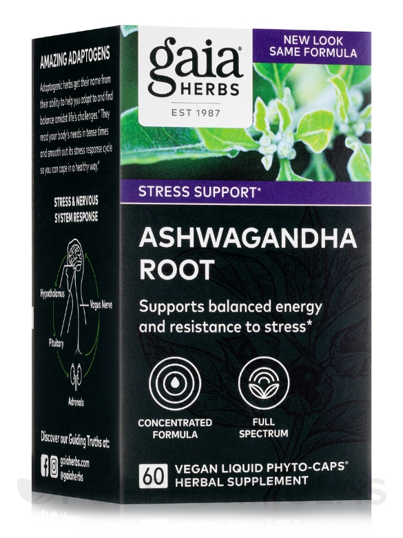 Ashwagandha Root - 60 Vegan Liquid Phyto-Caps®