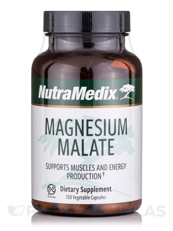 Magnesium Malate - 120 Vegetable Capsules