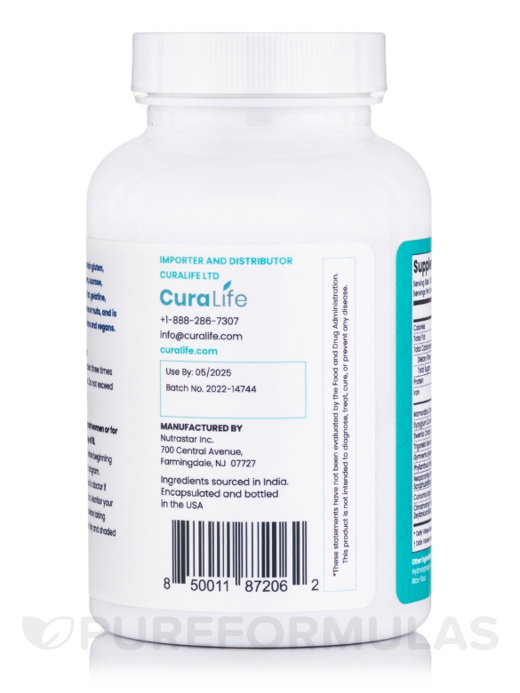 CuraLín Advanced Glucose Support - 42 Capsules - Alternate View 2