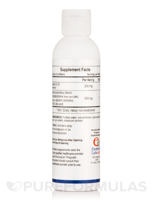 Liposomal COQ10 - 6 fl. oz (180 ml) - Alternate View 2