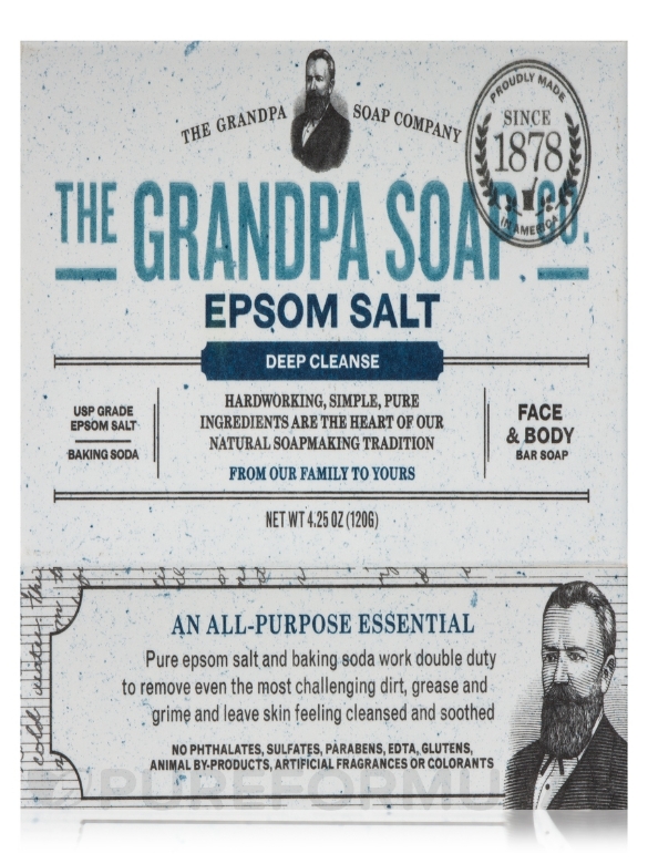 Epsom Salt Bar Soap - 4.25 oz (120 Grams) - Alternate View 7