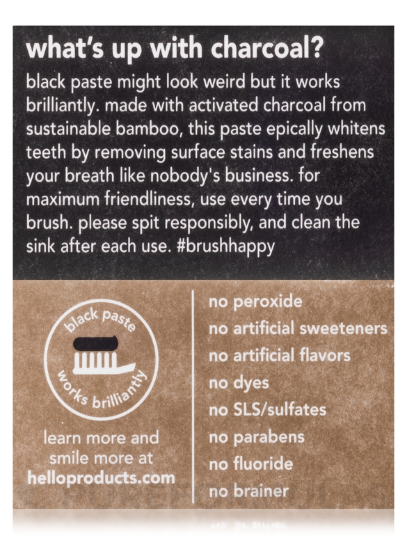 Activated Charcoal Fluoride Free Toothpaste