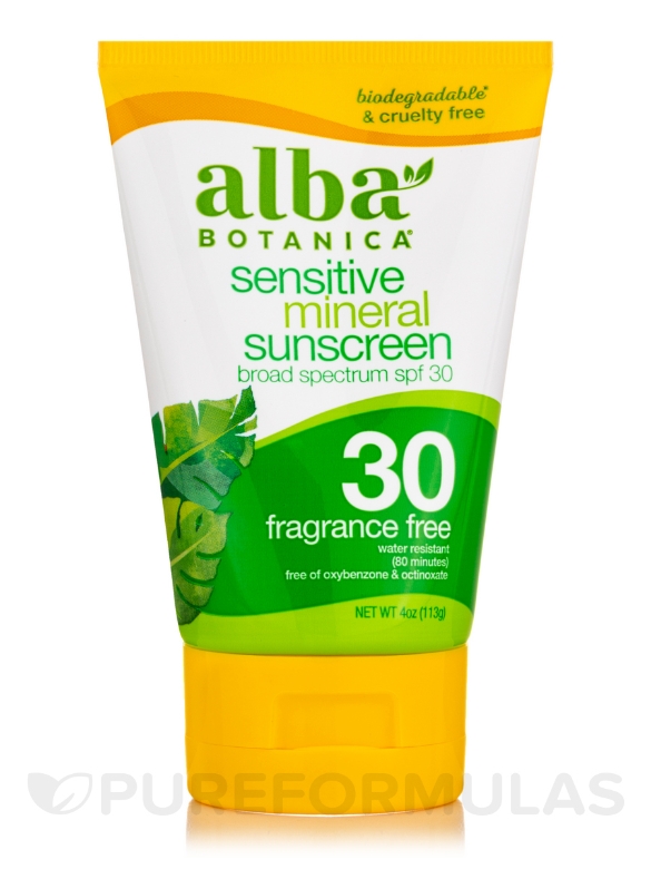 Sensitive Mineral Sunscreen SPF 30