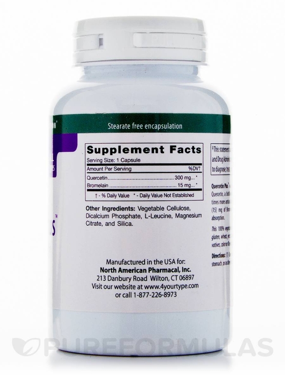 Quercetin Plus - 90 Veggie Capsules - Alternate View 1