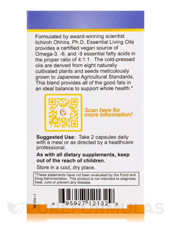 Dr. Ohhira's Essential Living Oils® - 60 Gels - Alternate View 6