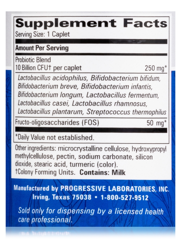 Probiotic Broad Spectrum - 30 Caplets - Alternate View 3