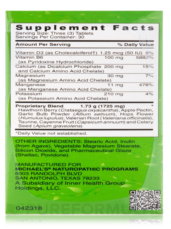 Blood Pressure Factors™ - 90 Vegetarian Tablets - Alternate View 6