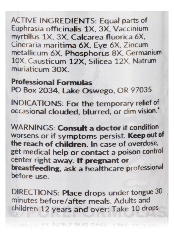 Cataract Drops - 2 fl. oz (59 ml) - Alternate View 4