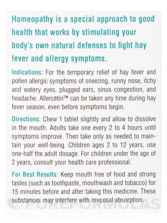 Allercetin™ - 48 Tablets - Alternate View 6