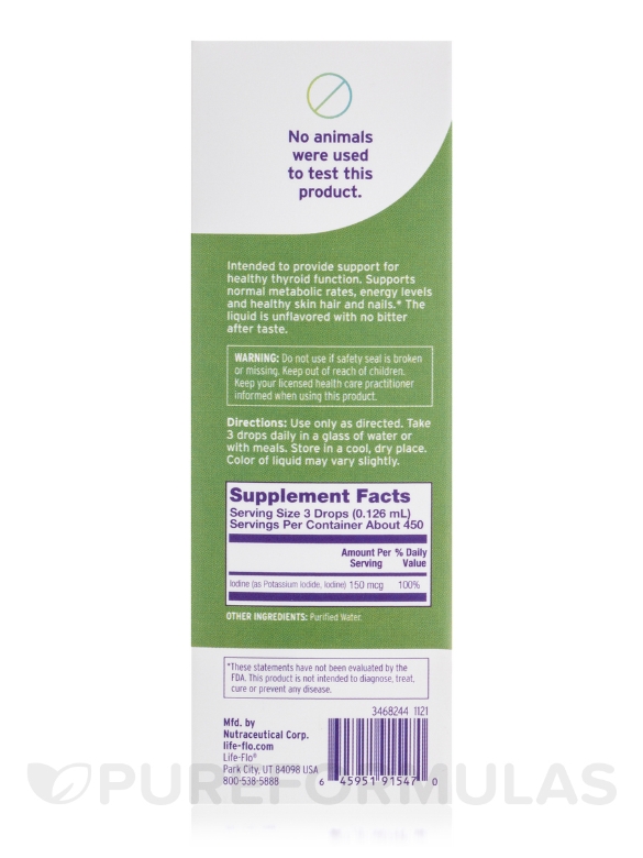 Liquid Iodine Plus - 2 fl. oz (59 ml) - Alternate View 5