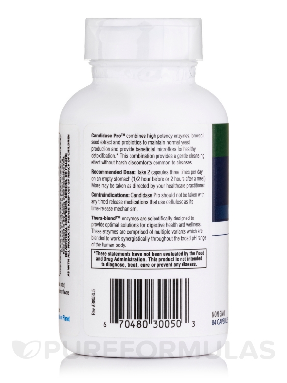 Candida Control™ - 84 Capsules - Alternate View 2