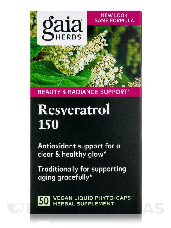 Resveratrol 150 - 50 Vegan Liquid Phyto-Caps® - Alternate View 3