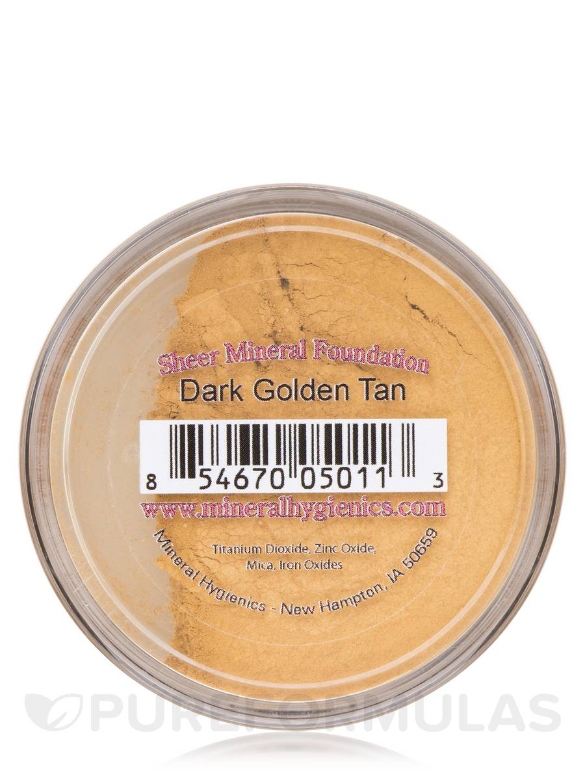 Sheer Mineral Foundation - Dark Golden Tan - 40 Grams - Alternate View 2