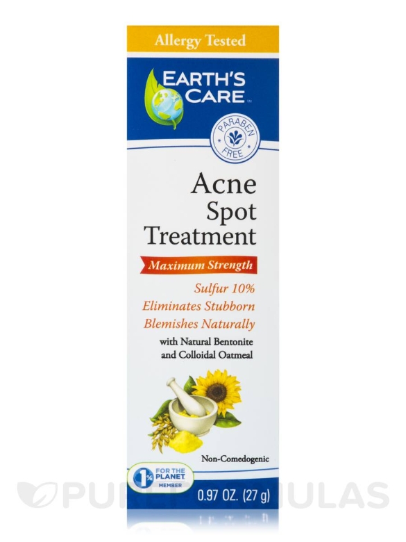 Acne Spot Treatment (10% Sulfur) - 0.97 oz (27 Grams) - Alternate View 1