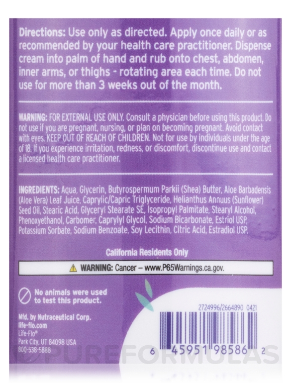 BiEstro-Care™ Body Cream - 4 oz (118 ml) - Alternate View 2