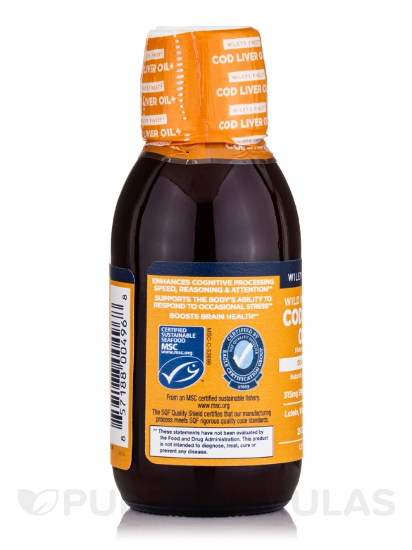 Wild Norwegian Cod Liver Oil+