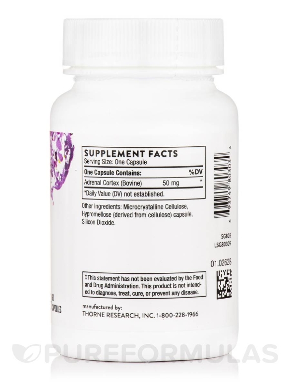 Adrenal Cortex - 60 Capsules - Alternate View 1