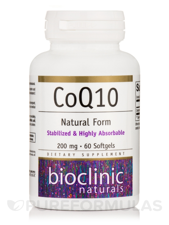 CoQ10 200 mg - 60 Softgels