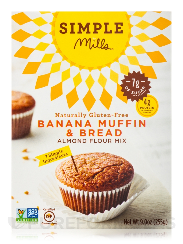 Almond Flour Banana Muffin Mix - 9 oz (255 Grams) - Alternate View 1