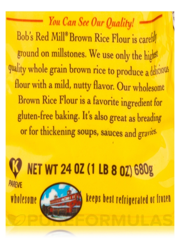 Whole Grain Brown Rice Flour