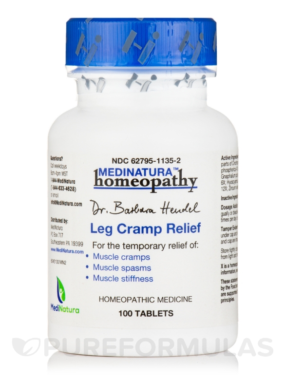 Leg Cramp Relief - 100 Tablets