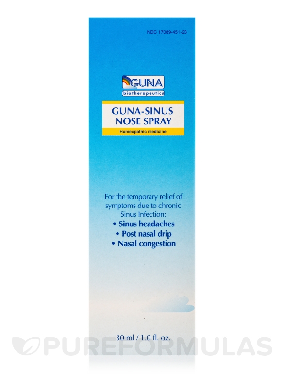 Guna-Sinus Nose Spray - 1.0 fl. oz (30 ml) - Alternate View 2