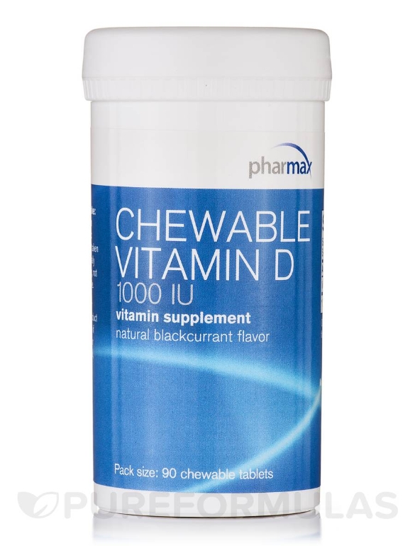 Chewable Vitamin D 1000 IU - 90 Chewable Tablets