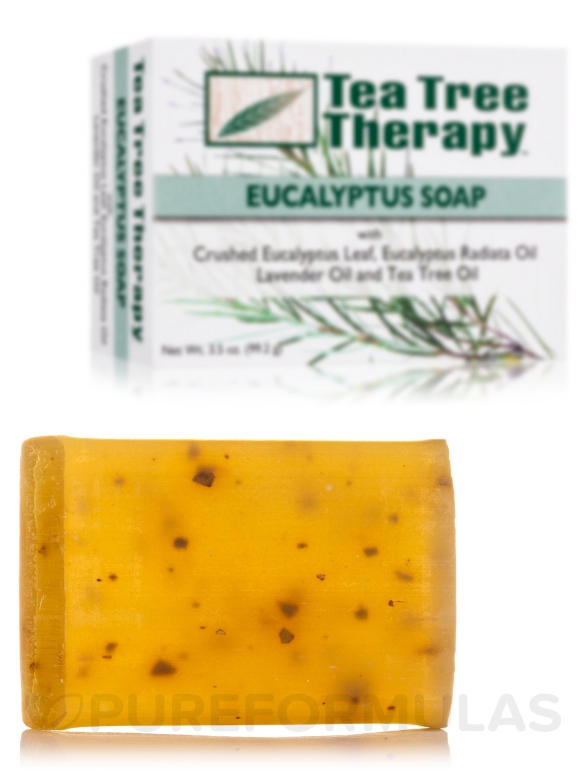 Eucalyptus Soap - 3.5 oz (99.2 Grams) - Alternate View 1