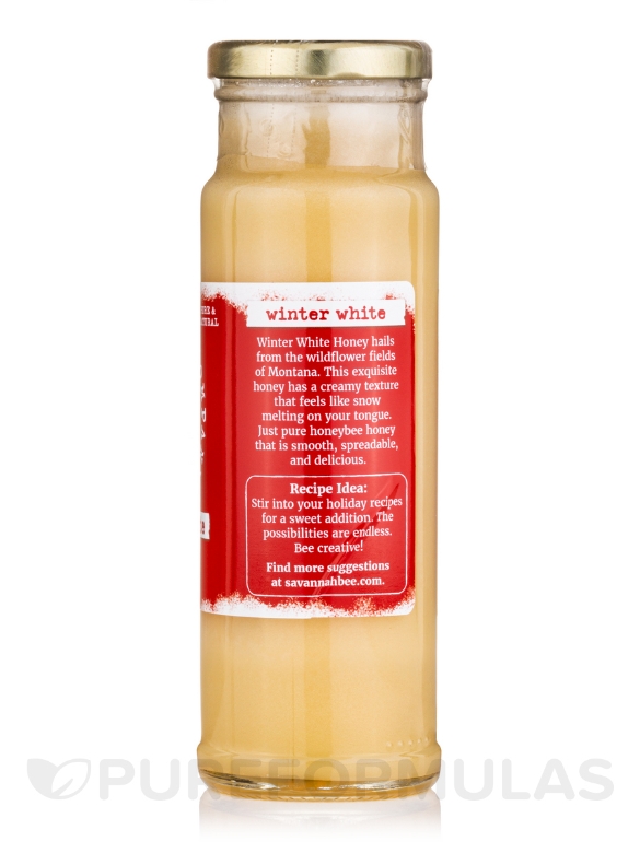 Winter White Honey - 12 oz (340 Grams) - Alternate View 1