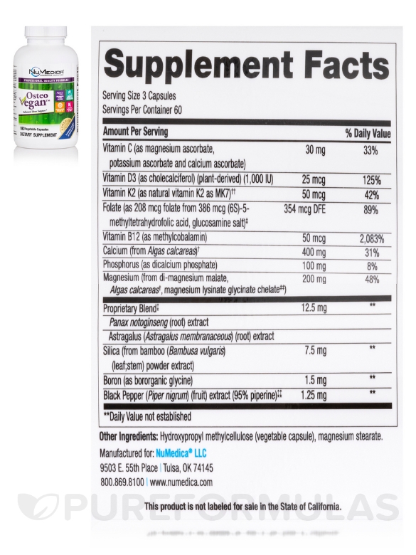 Osteo Vegan™ Program - 30 Day - Alternate View 8