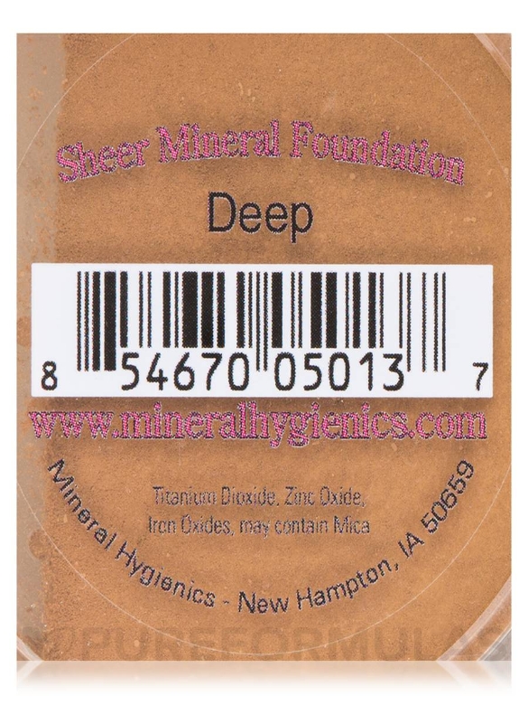 Sheer Mineral Foundation - Deep - 40 Grams - Alternate View 4