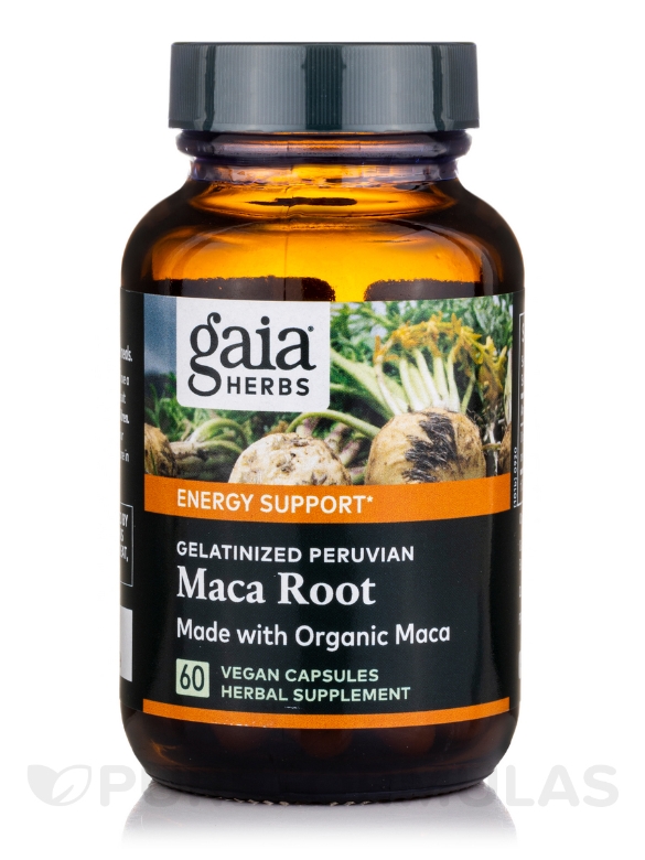 Maca Root - 60 Vegan Capsules - Alternate View 2