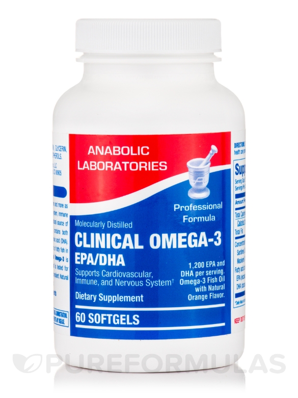 Clinical Omega-3 EPA/DHA