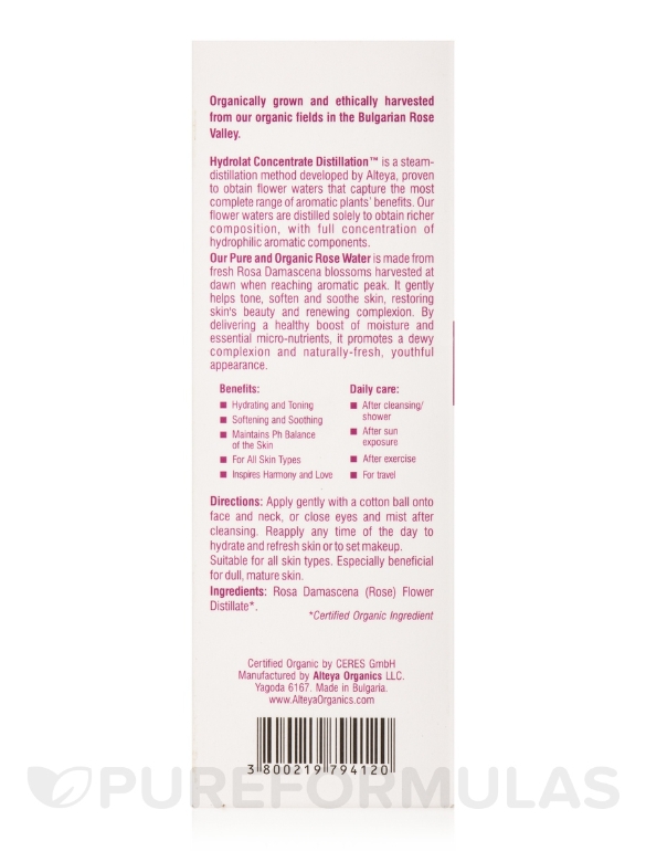 Bulgarian Rose Water - 4 fl. oz (120 ml) - Alternate View 4