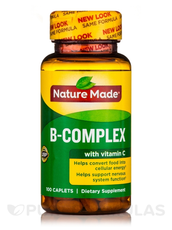 B-Complex with Vitamin C - 100 Caplets