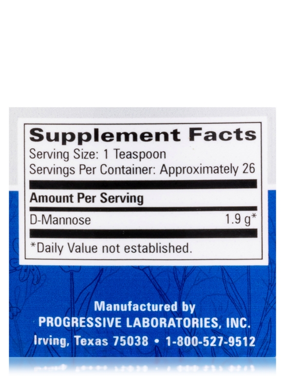 U-Tract (D-Mannose) - 1.76 oz (50 Grams) - Alternate View 3