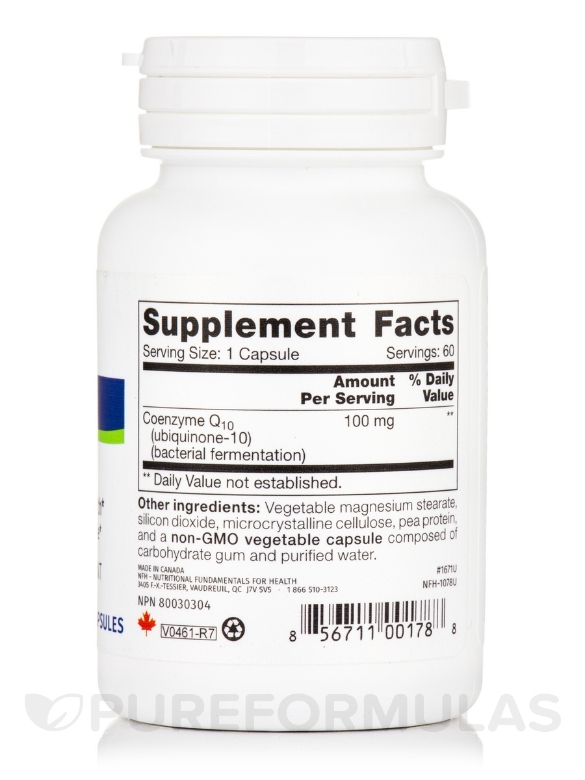 PQ10 SAP 100 mg - 60 Capsules - Alternate View 1