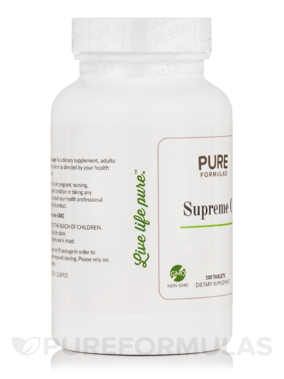 Supreme C with Bioflavonoids - 100 Tablets - Alternate View 4