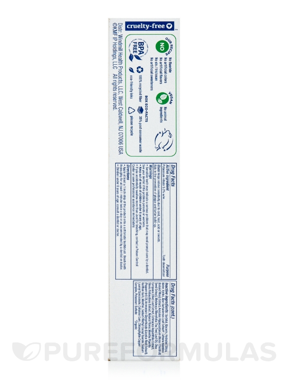 Sensitive Citrus Mint Gel Fluoride Free Toothpaste - 4.5 oz - Alternate View 4